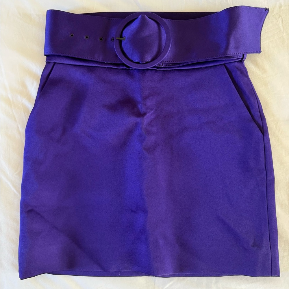 Zara Vibrant Purple Pencil Skirt